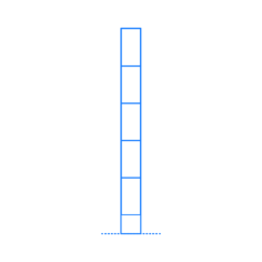 Furniture Bookcases Totem Bookcase Vinyl Cutting Svg File, Free Vectors File